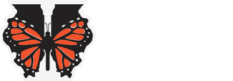 Illinois Monarch Project Logo White